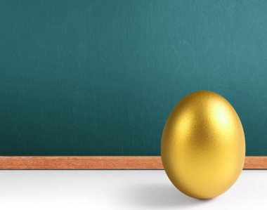 İzole edilmiş bir Paskalya yumurtası