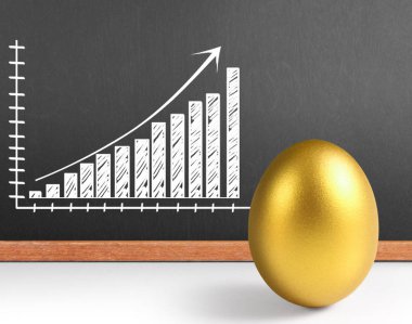 İzole edilmiş bir Paskalya yumurtası