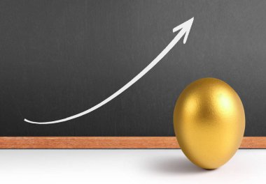 İzole edilmiş bir Paskalya yumurtası