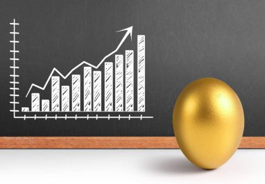 İzole edilmiş bir Paskalya yumurtası