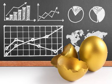 İzole edilmiş bir Paskalya yumurtası