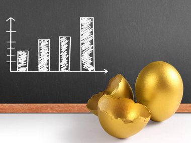 İzole edilmiş bir Paskalya yumurtası