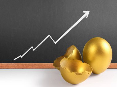 İzole edilmiş bir Paskalya yumurtası