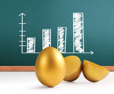 İzole edilmiş bir Paskalya yumurtası