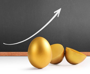 İzole edilmiş bir Paskalya yumurtası