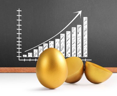 İzole edilmiş bir Paskalya yumurtası