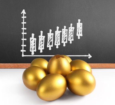 İzole edilmiş bir Paskalya yumurtası