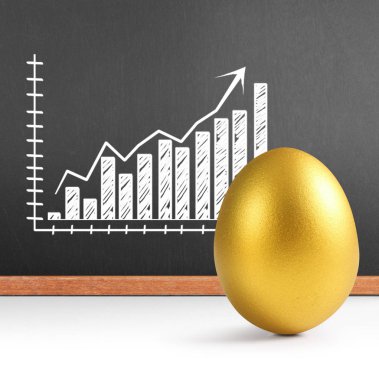 İzole edilmiş bir Paskalya yumurtası