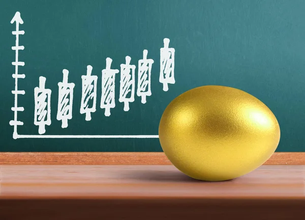 İzole edilmiş bir Paskalya yumurtası