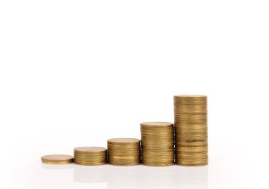 grafik sikkeleri hisse senedi finans ve iş konsepti