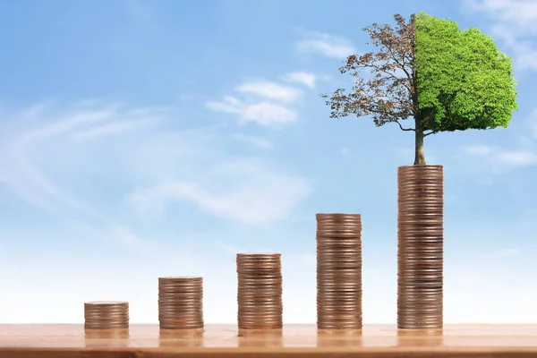 grafik para hisse senedi finans ve iş konsepti