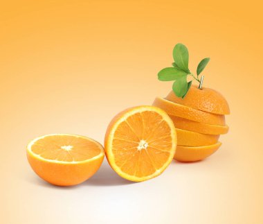  Yapraklı meyve portakalı