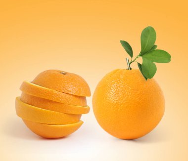  Yapraklı meyve portakalı