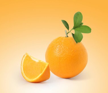  Yapraklı meyve portakalı