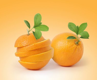  Yapraklı meyve portakalı