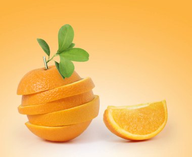  Yapraklı meyve portakalı