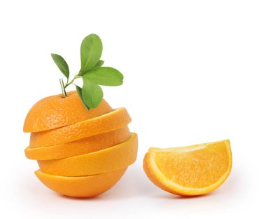  Yapraklı meyve portakalı