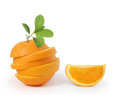  Yapraklı meyve portakalı