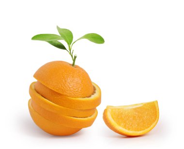  Yapraklı meyve portakalı