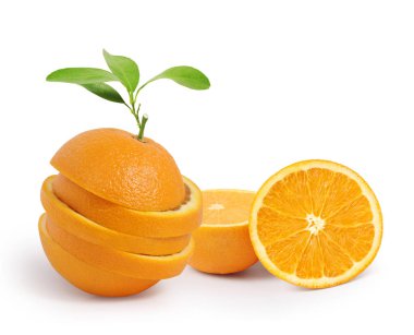  Yapraklı meyve portakalı