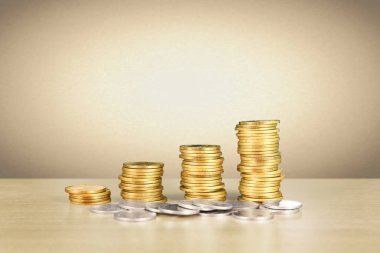 Madeni para yığınları, iş para fikirler