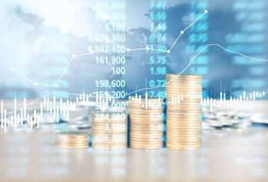 Madeni para yığınları, iş para fikirler