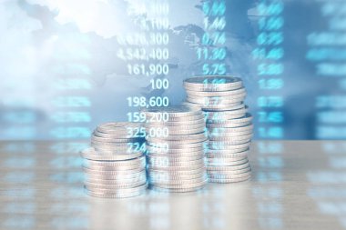 Madeni para yığınları, iş para fikirler