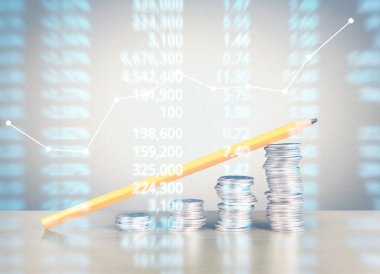 Madeni para yığınları, iş para fikirler