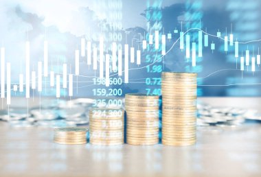 Madeni para yığınları, iş para fikirler