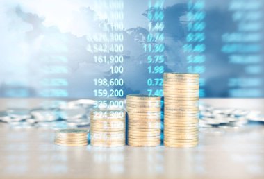 Madeni para yığınları, iş para fikirler