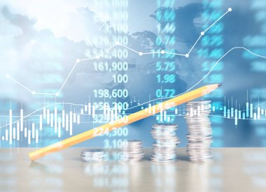 Madeni para yığınları, iş para fikirler