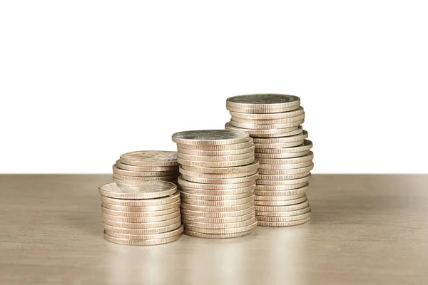 Coin stacks , business  ideas — Stock Photo, Image