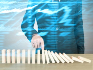 Domino kavramı, iş çözümü durdurma