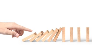 Domino etkisi benzersiz ticari fikirler tarafından durduruldu.