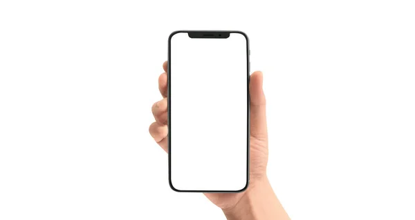 El ele tutuşan akıllı telefon aygıtı ve ekrana dokunma