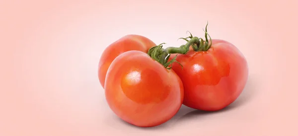 Tomato Clipping Path Full Depth Field Isolated — Stock Photo, Image