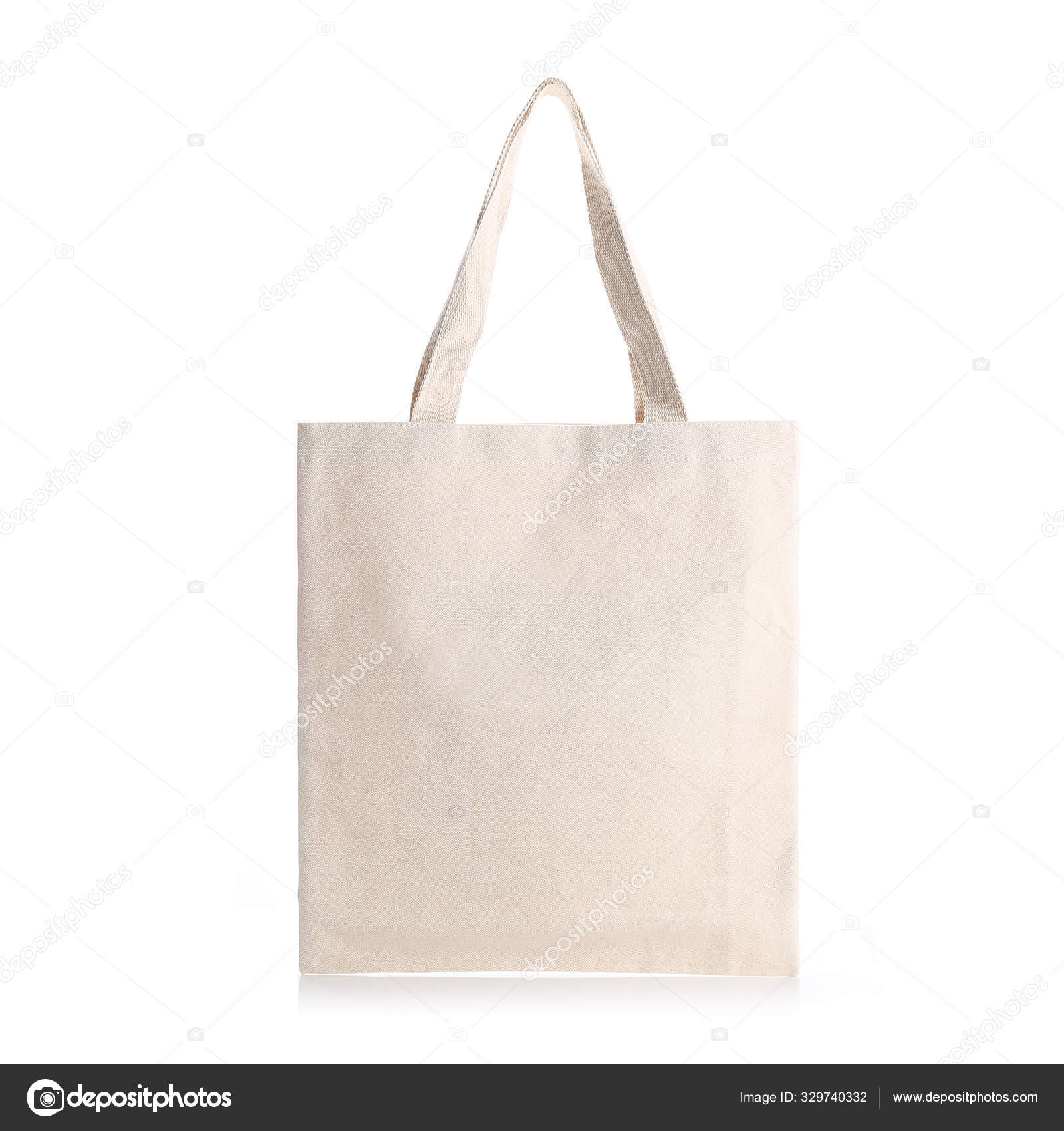 Eco Friendly Beige Colour Fashion Canvas Tote Bag Isolated White Stock  Photo by ©Heymrpatrick 329740332