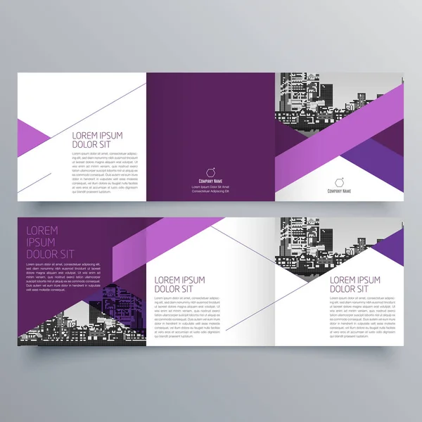 Conception de la brochure 64 — Image vectorielle