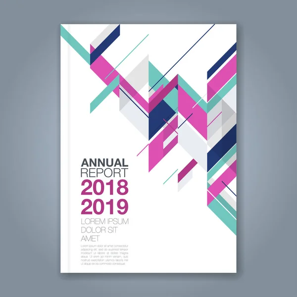 Cover annual report 1021 — 스톡 벡터