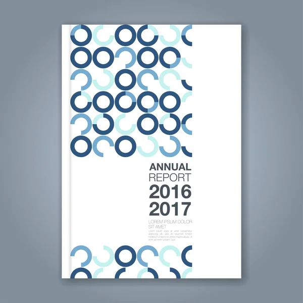 Cubrir el informe anual 512 — Vector de stock