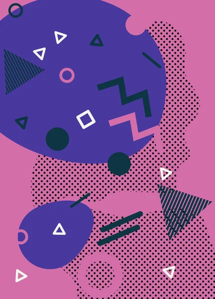 Abstrakt concept graphic playground banner — Stockový vektor