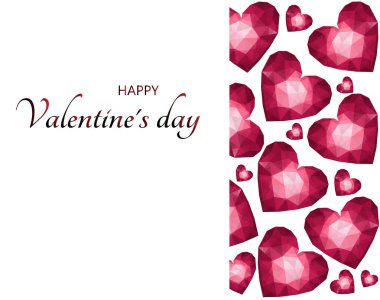 mutlu Sevgililer günü kartpostal