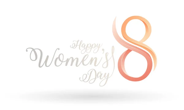 Happy Women's Day background — Stock Vector