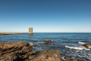 Santa Maria della Chiappella turu Korsika 'da Kaptan Corse üzerine