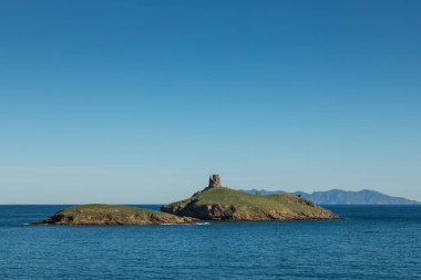 Les Iles Finocchiarola Corsica kapalı Cap Corse sahil