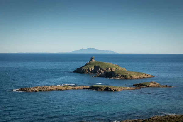 Les Iles Finocchiarola Corsica kapalı Cap Corse sahil