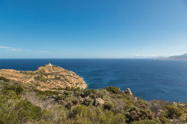 Revellata lighthouse near Calvi in Corsica — Stock Photo, Image