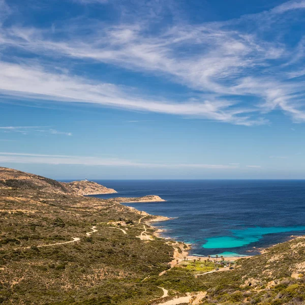 Zachodnim wybrzeżu Korsyki do jacuzzi, w pobliżu Calvi — Zdjęcie stockowe