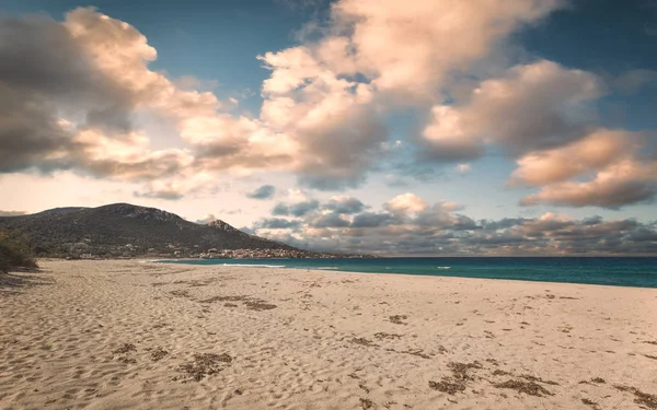 Algajola beach Balagne bölgesinde Corsica — Stok fotoğraf