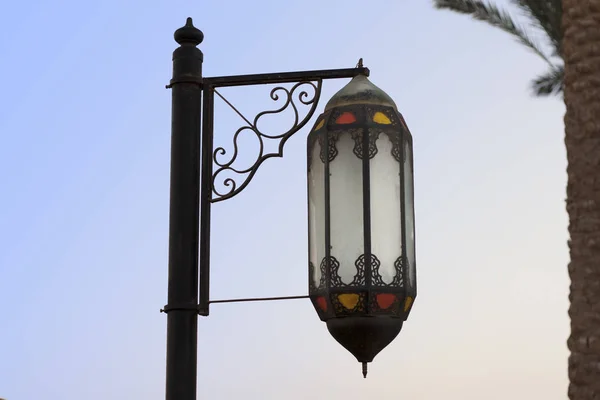 Cor romântica lanterna oriental foto — Fotografia de Stock